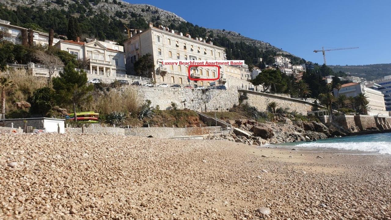 Luxury Beachfront Apartment Banje Ντουμπρόβνικ Εξωτερικό φωτογραφία